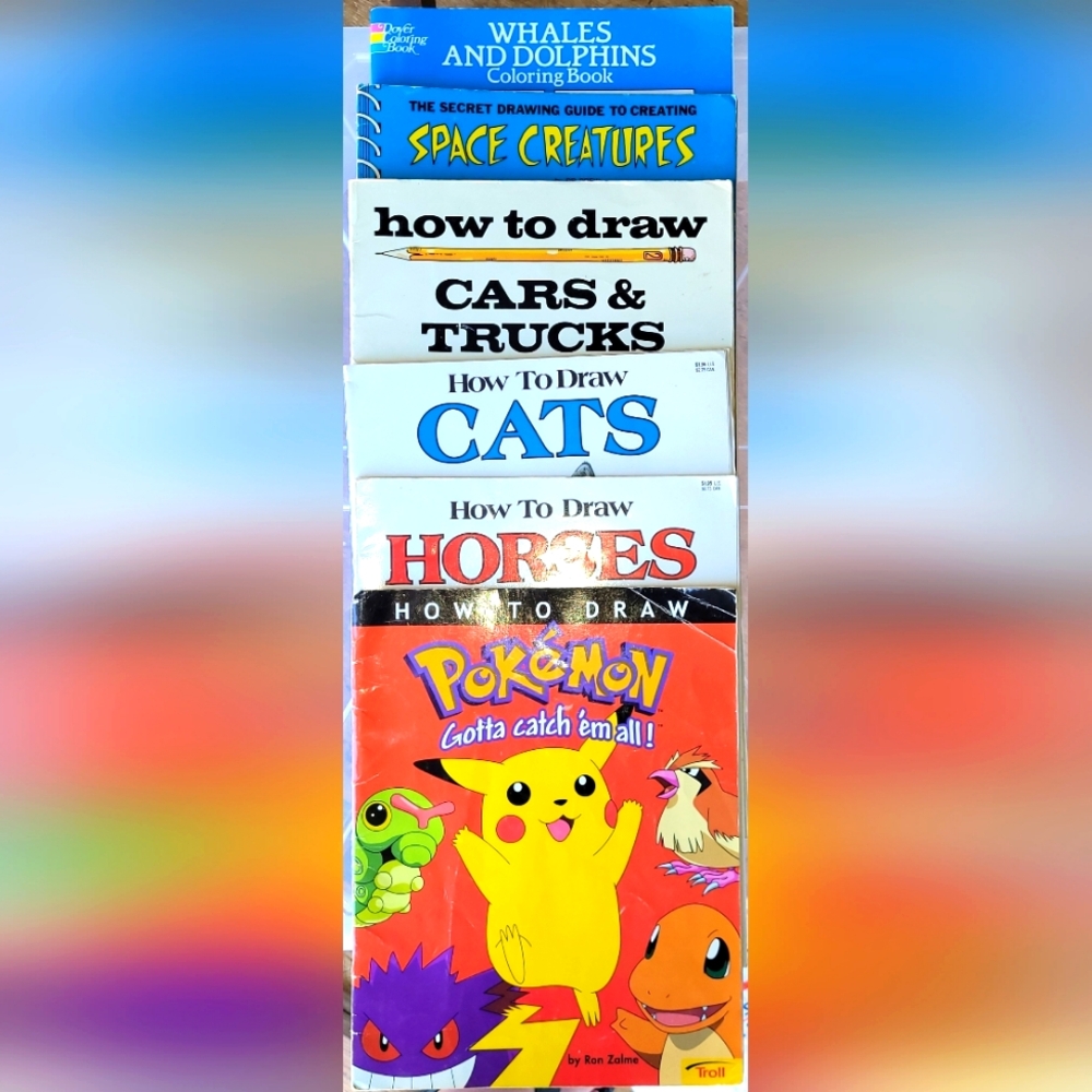 (COPY) "How To Draw" Softcover Book Bundle